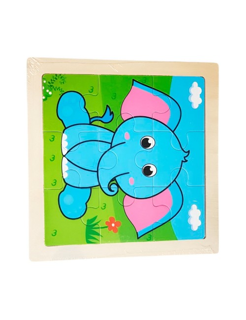 Rompecabezas Interactivo 3d Juego Didactico Personaje Color