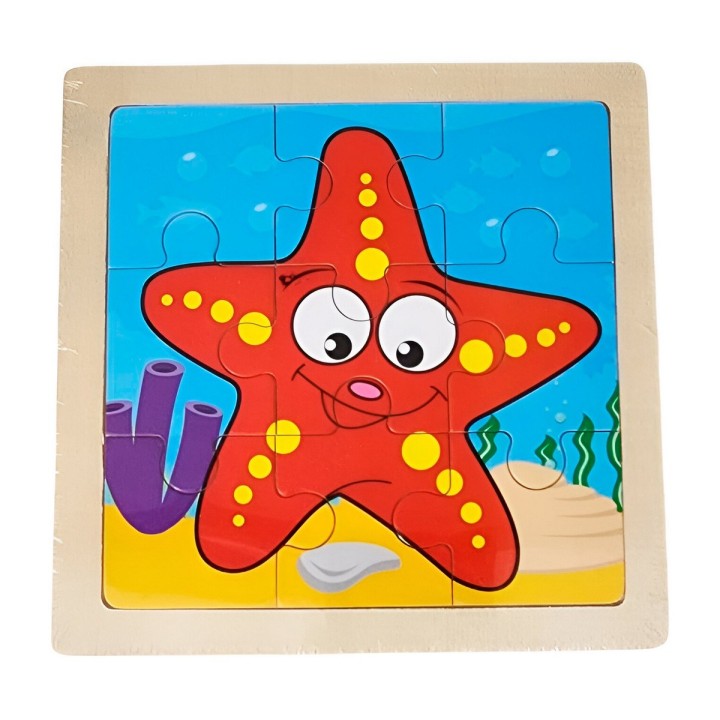 Rompecabezas Interactivo 3d Juego Didactico Personaje Color