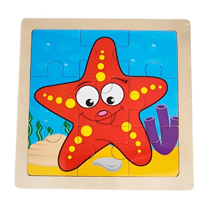 Rompecabezas Interactivo 3d Juego Didactico Personaje Color