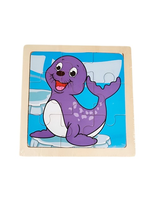 Rompecabezas Interactivo 3d Juego Didactico Personaje Color