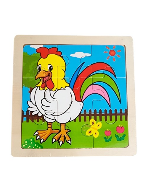 Rompecabezas Interactivo 3d Juego Didactico Personaje Color