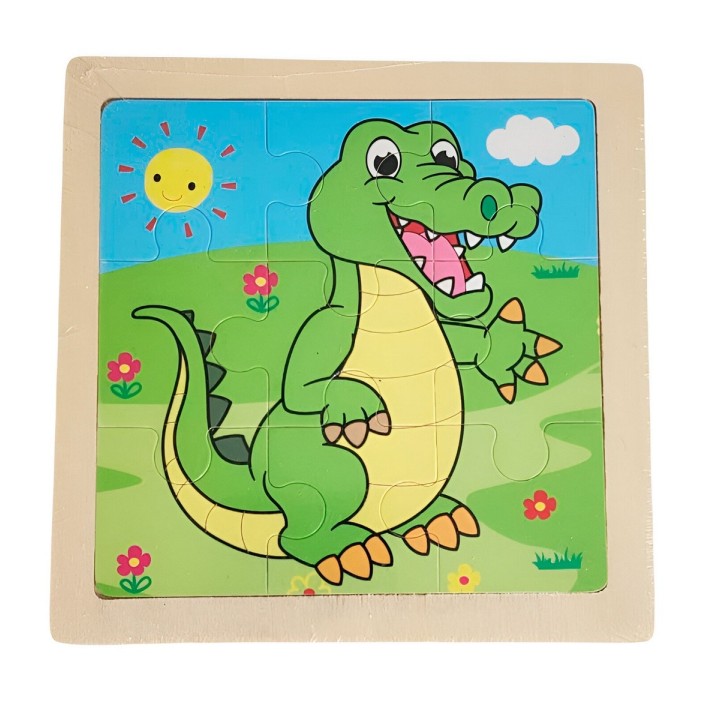 Rompecabezas Interactivo 3d Juego Didactico Personaje Color