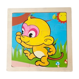Rompecabezas Interactivo 3d Juego Didactico Personaje Color