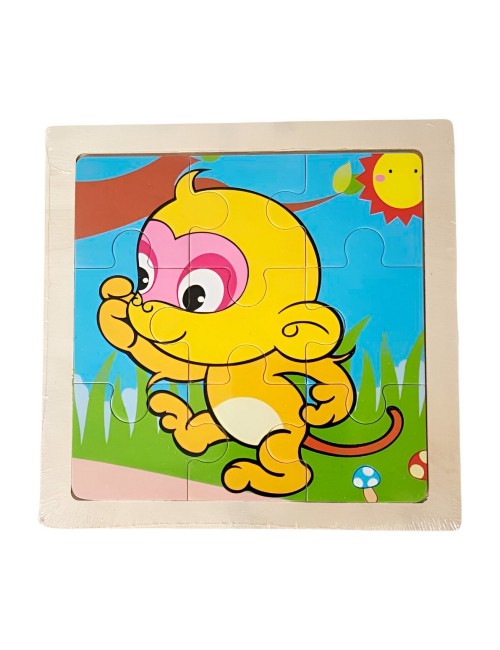 Rompecabezas Interactivo 3d Juego Didactico Personaje Color