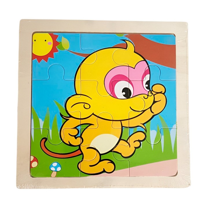 Rompecabezas Interactivo 3d Juego Didactico Personaje Color