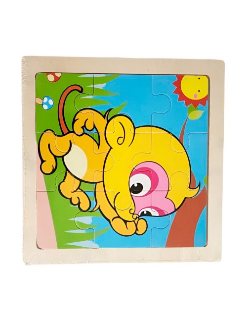 Rompecabezas Interactivo 3d Juego Didactico Personaje Color