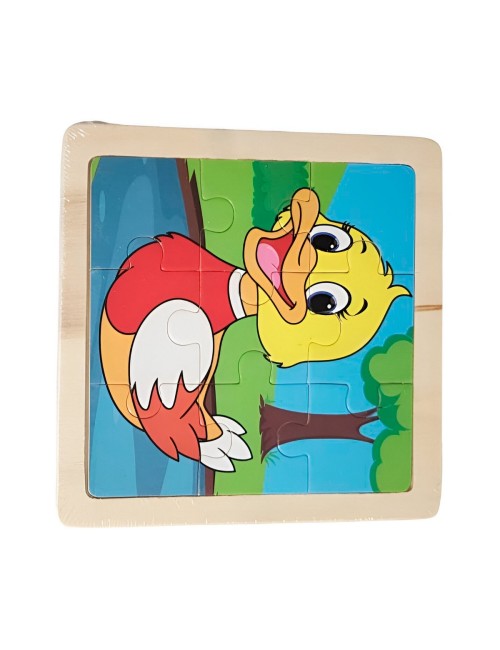 Rompecabezas Interactivo 3d Juego Didactico Personaje Color