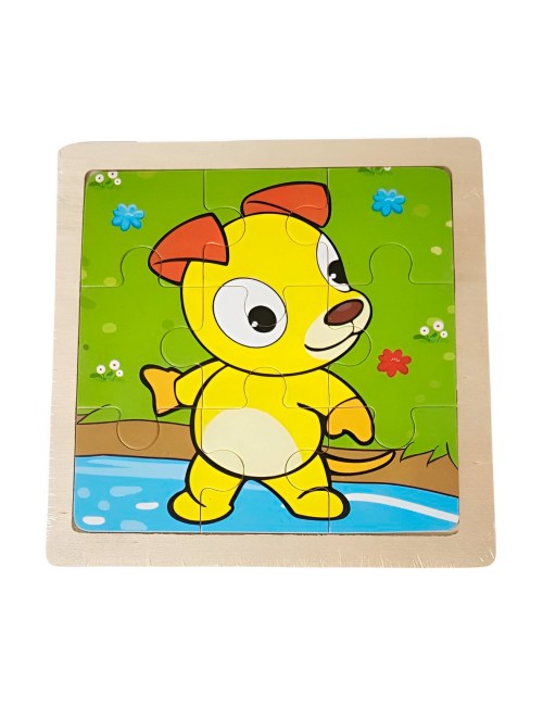 Rompecabezas Interactivo 3d Juego Didactico Personaje Color