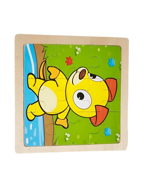 Rompecabezas Interactivo 3d Juego Didactico Personaje Color