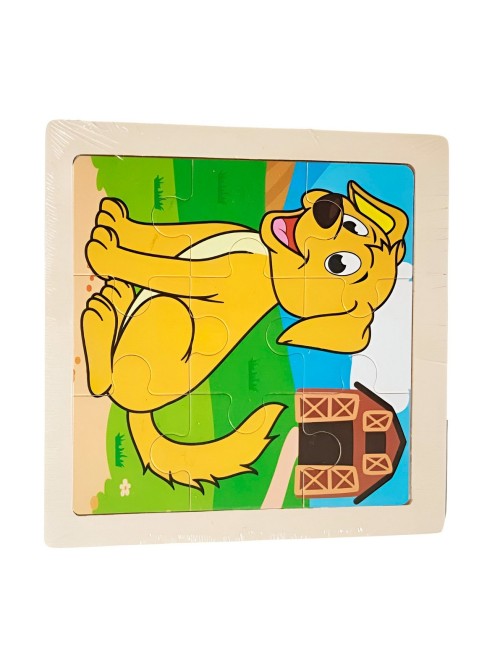 Rompecabezas Interactivo 3d Juego Didactico Personaje Color