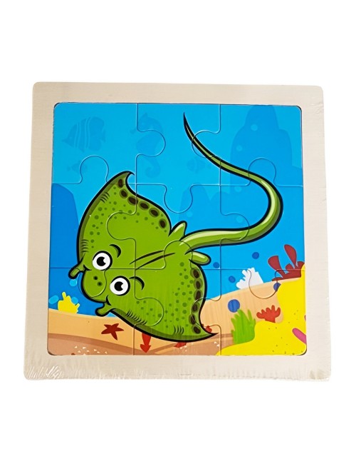 Rompecabezas Interactivo 3d Juego Didactico Personaje Color