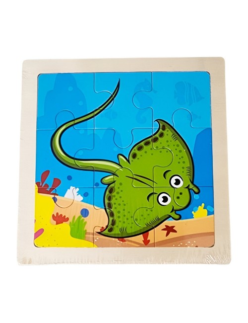 Rompecabezas Interactivo 3d Juego Didactico Personaje Color