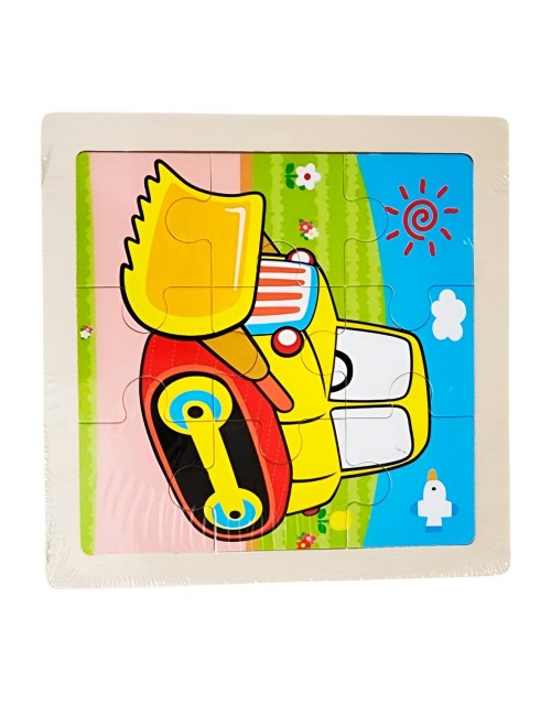 Rompecabezas Interactivo 3d Juego Didactico Personaje Color