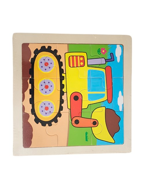 Rompecabezas Interactivo 3d Juego Didactico Personaje Color