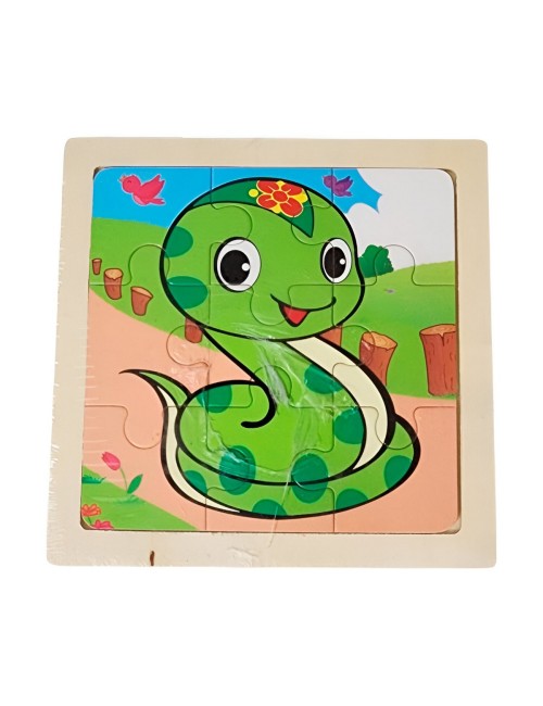 Rompecabezas Interactivo 3d Juego Didactico Personaje Color