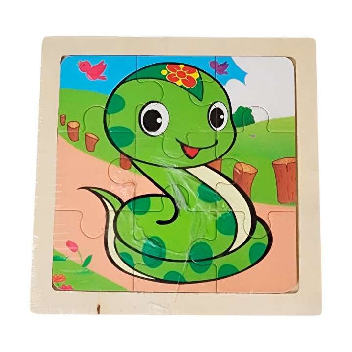 Rompecabezas Interactivo 3d Juego Didactico Personaje Color