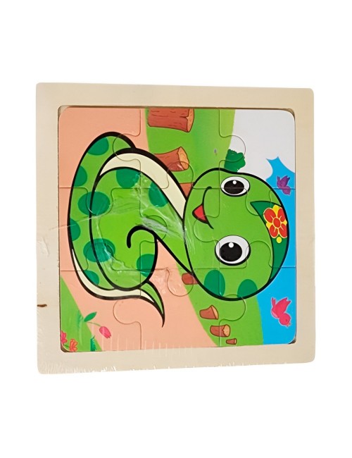 Rompecabezas Interactivo 3d Juego Didactico Personaje Color