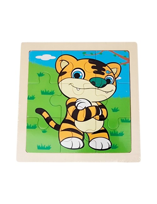 Rompecabezas Interactivo 3d Juego Didactico Personaje Color