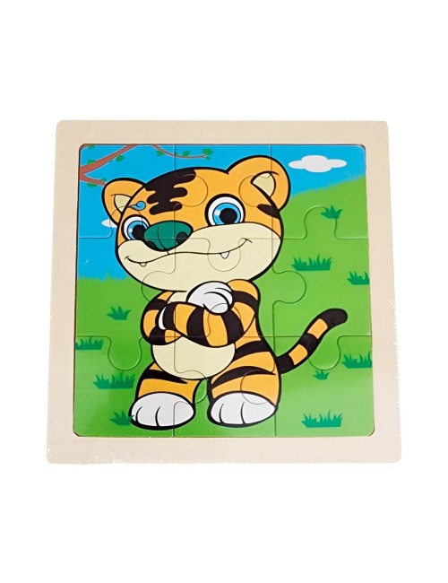 Rompecabezas Interactivo 3d Juego Didactico Personaje Color