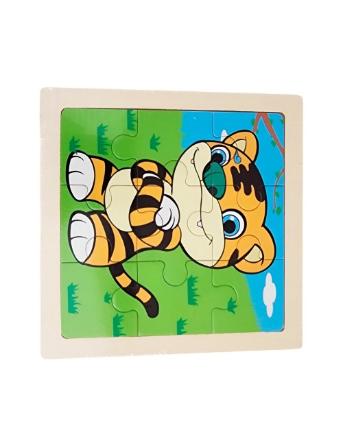 Rompecabezas Interactivo 3d Juego Didactico Personaje Color