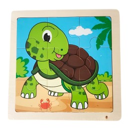Rompecabezas Interactivo 3d Juego Didactico Personaje Color