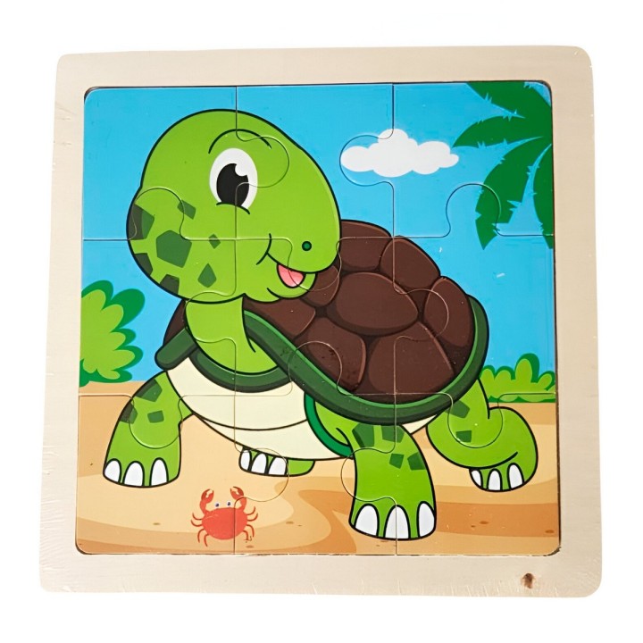 Rompecabezas Interactivo 3d Juego Didactico Personaje Color