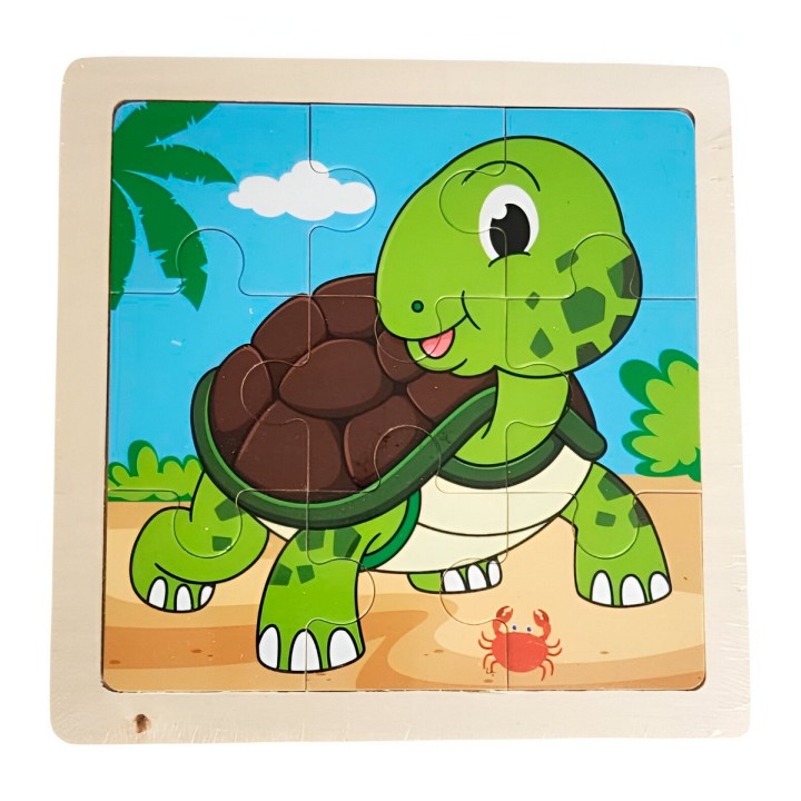 Rompecabezas Interactivo 3d Juego Didactico Personaje Color