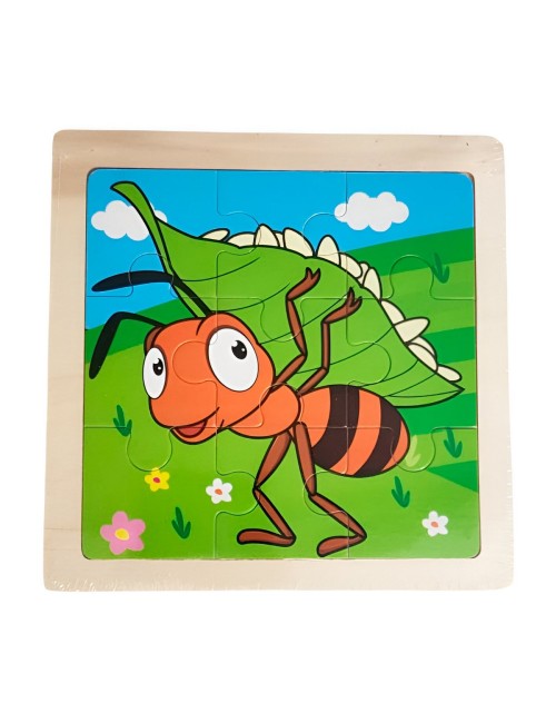 Rompecabezas Interactivo 3d Juego Didactico Personaje Color