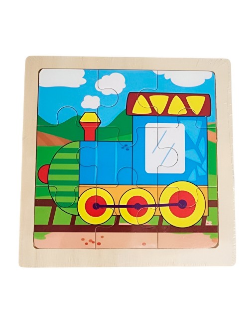 Rompecabezas Interactivo 3d Juego Didactico Personaje Color