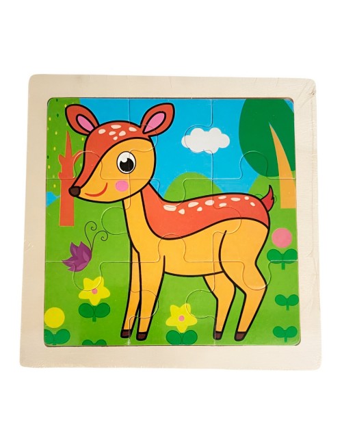 Rompecabezas Interactivo 3d Juego Didactico Personaje Color