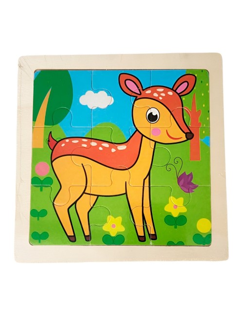 Rompecabezas Interactivo 3d Juego Didactico Personaje Color