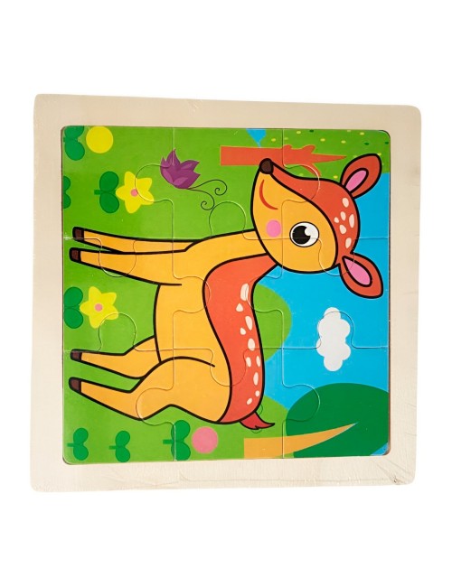 Rompecabezas Interactivo 3d Juego Didactico Personaje Color