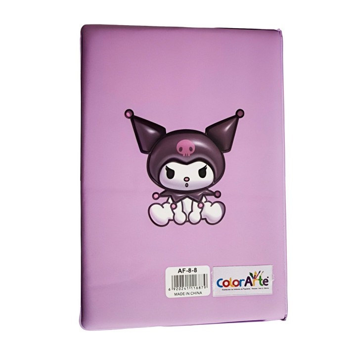 Agenda Anime Kuromi Diario Multicolor Portable Niñas