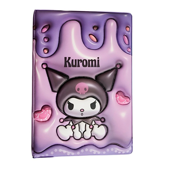 Agenda Anime Kuromi Diario Multicolor Portable Niñas