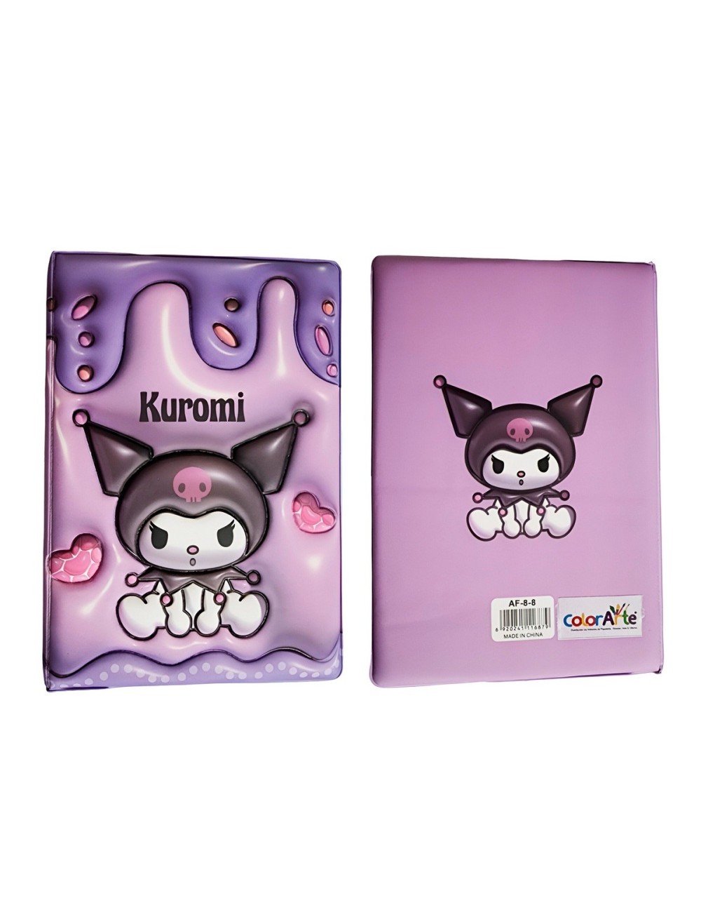 Agenda Anime Kuromi Diario Multicolor Portable Niñas