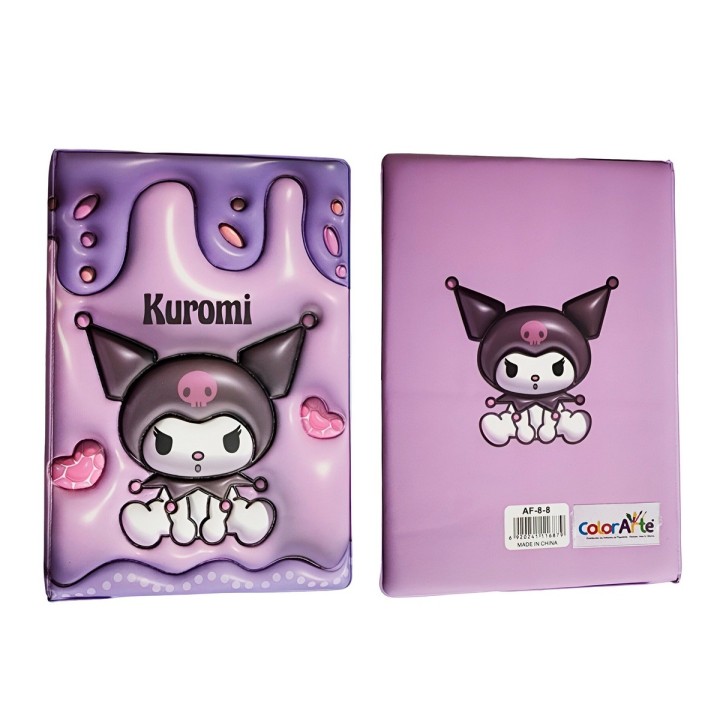 Agenda Anime Kuromi Diario Multicolor Portable Niñas