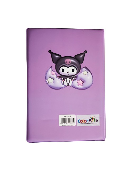 Agenda Anime Kuromi Diario Multicolor Portable Niñas