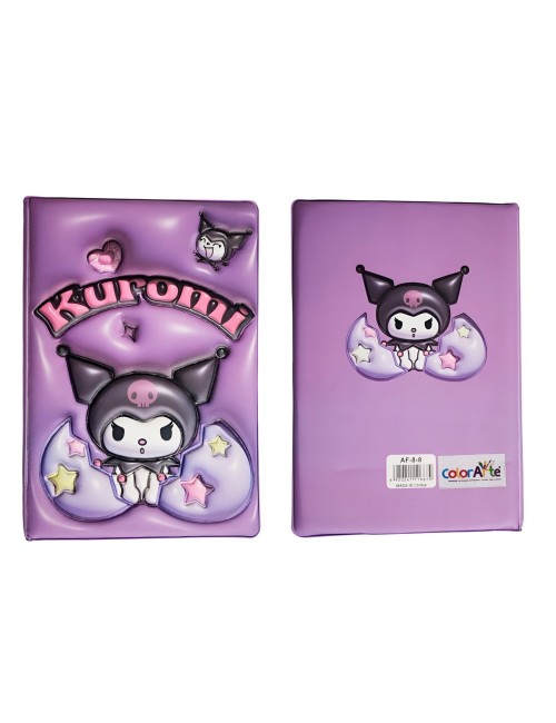 Agenda Anime Kuromi Diario Multicolor Portable Niñas