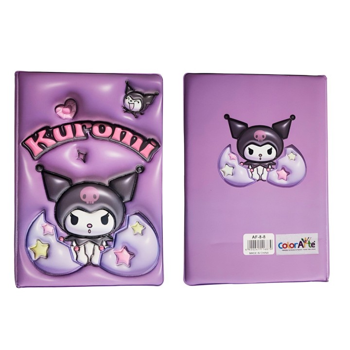 Agenda Anime Kuromi Diario Multicolor Portable Niñas