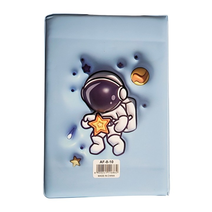 Agenda Anime Astronauta Diario Multicolor Portable Unisex