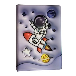 Agenda Anime Astronauta Diario Multicolor Portable Unisex