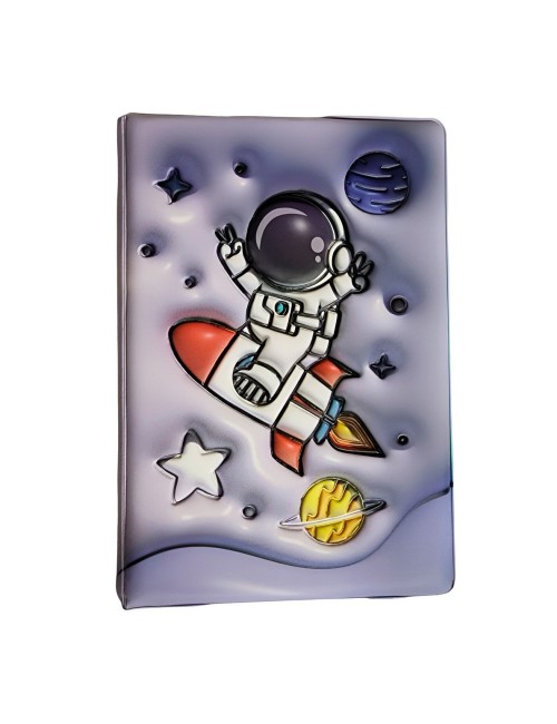 Agenda Anime Astronauta Diario Multicolor Portable Unisex