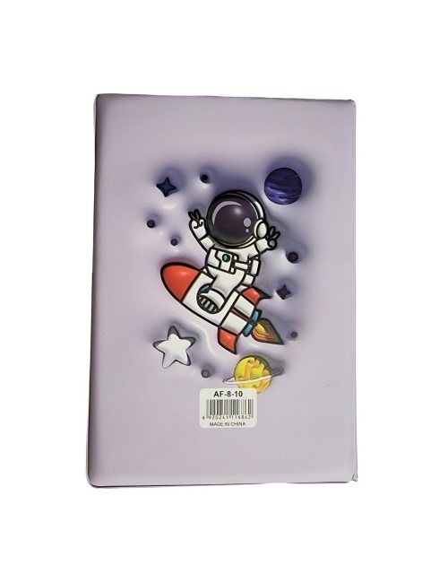 Agenda Anime Astronauta Diario Multicolor Portable Unisex