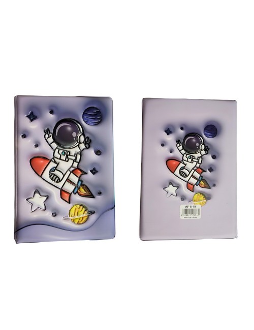 Agenda Anime Astronauta Diario Multicolor Portable Unisex