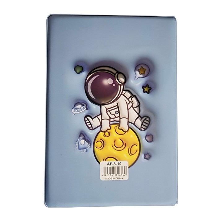 Agenda Anime Astronauta Diario Multicolor Portable Unisex