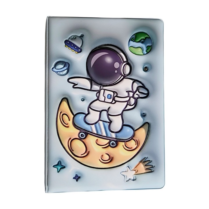 Agenda Anime Astronauta Diario Multicolor Portable Unisex