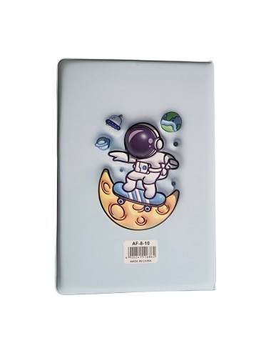 Agenda Anime Astronauta Diario Multicolor Portable Unisex