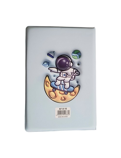 Agenda Anime Astronauta Diario Multicolor Portable Unisex