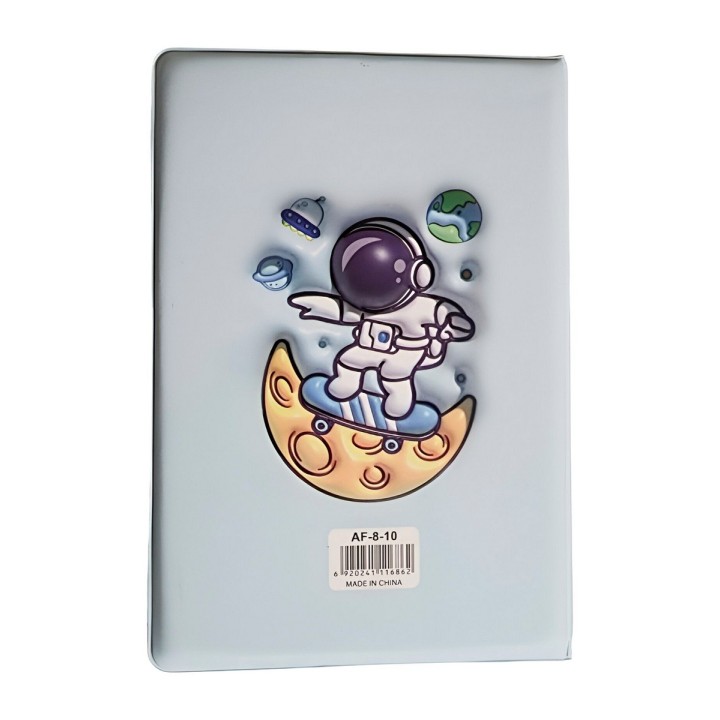 Agenda Anime Astronauta Diario Multicolor Portable Unisex