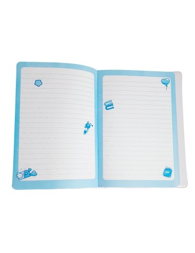 Agenda Anime Astronauta Diario Multicolor Portable Unisex